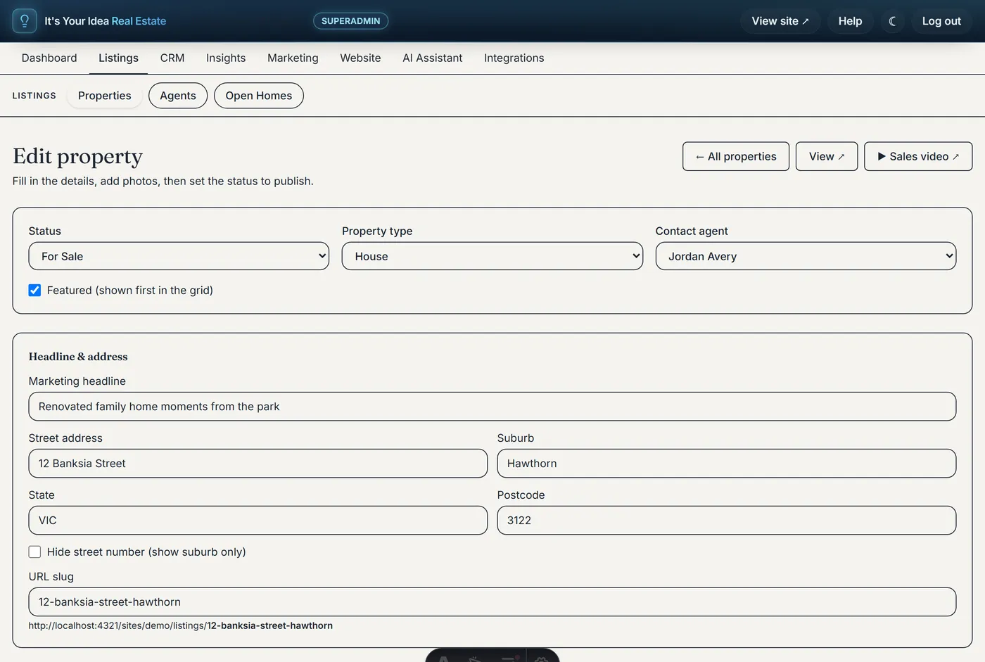 An AI assistant in your workflow — It's Your Idea Real Estate