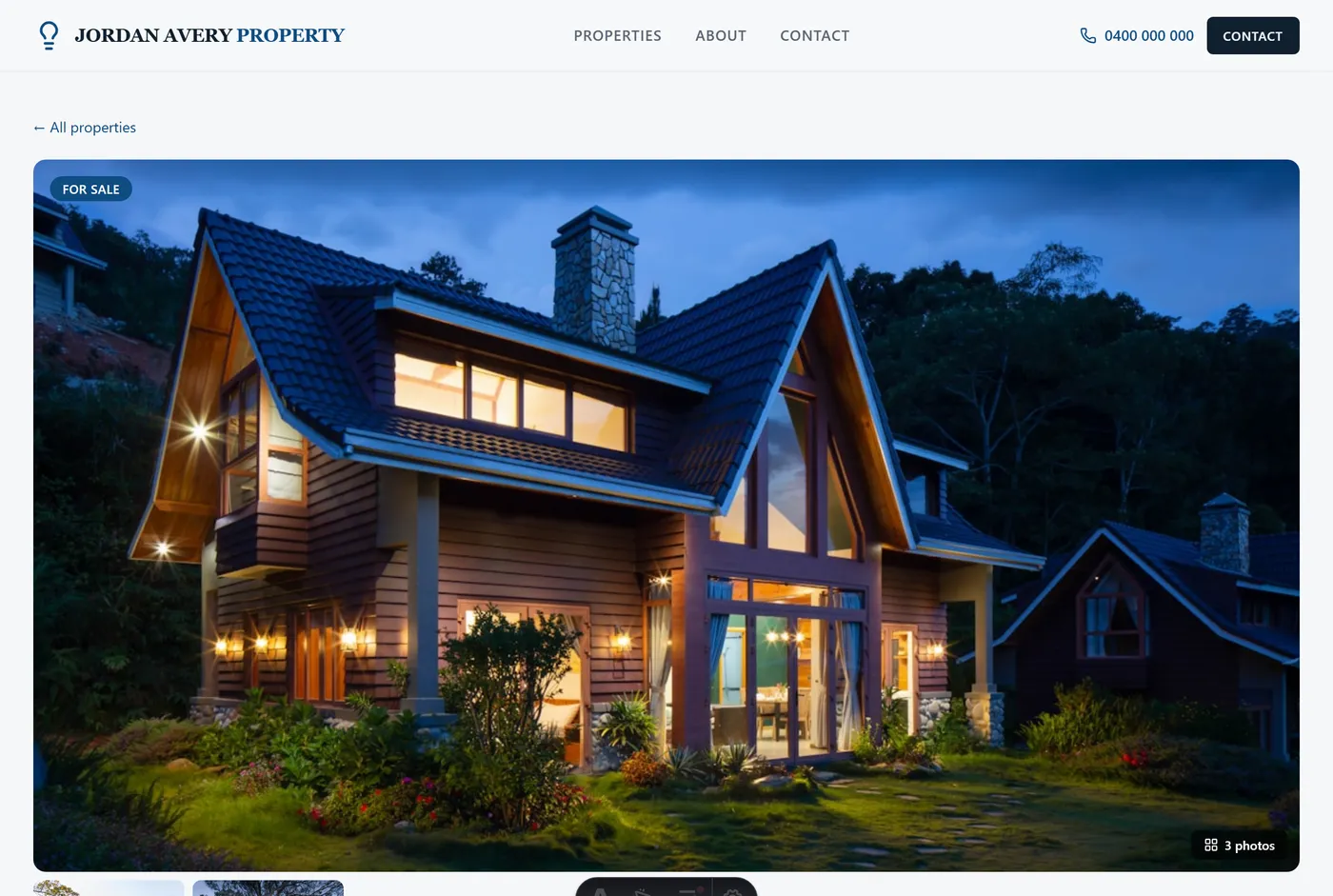 The shareable single-property page — It's Your Idea Real Estate